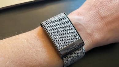 WHOOP on wrist